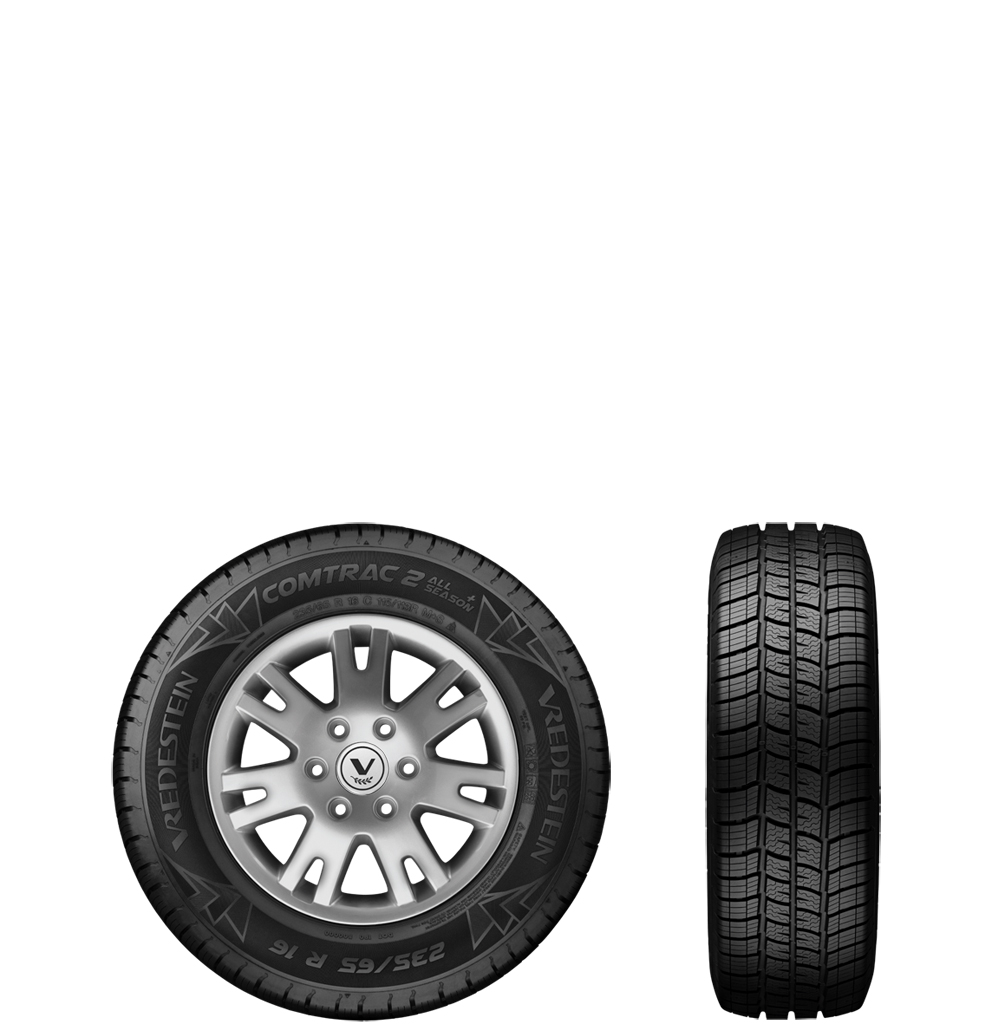 225/55 R 17C 109/107 H COMTRAC2 AS+ Vredestein Pneus camions légers